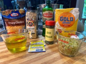 dill pickle bread recipe ingredients