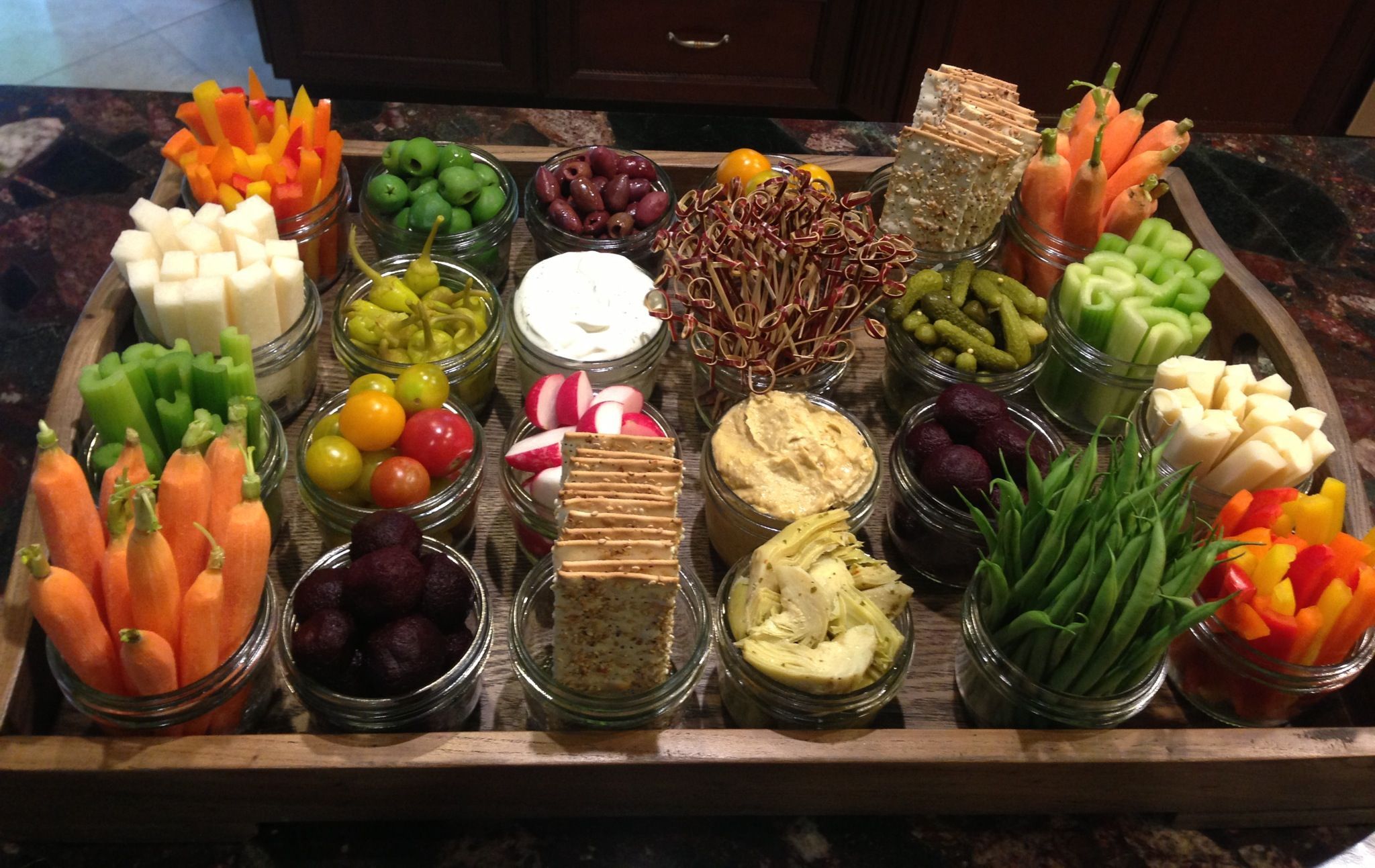 Great Lakes Pickling Company's pickled relish tray recipe